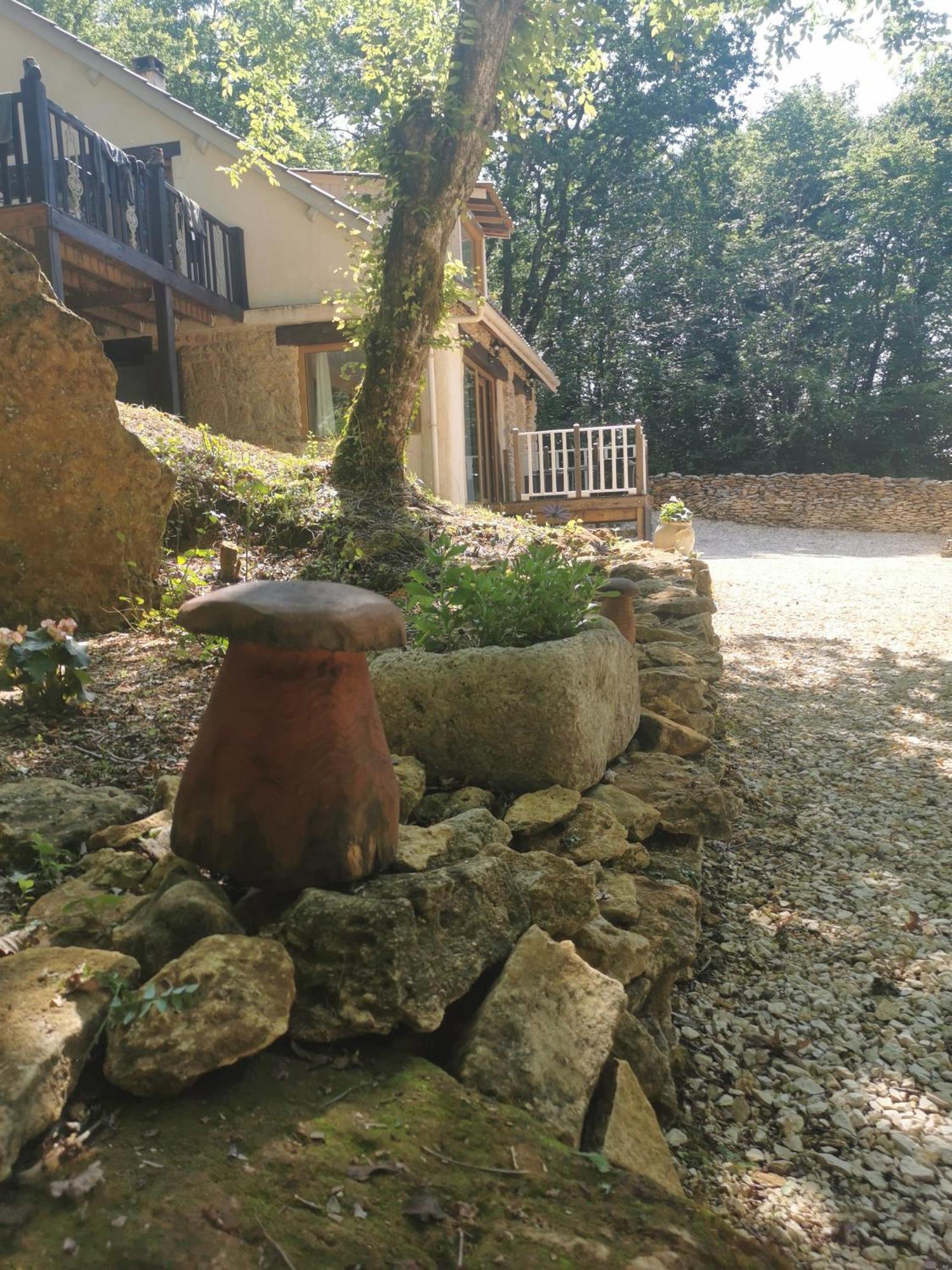 Gite La Borie Du Bois Sarlat Saint-Andre-d'Allas Eksteriør bilde
